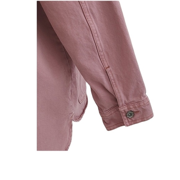 OLD NAVY Dusty Pink Cotton Oversized Barn Coat Size XXL - Picture 5 of 6